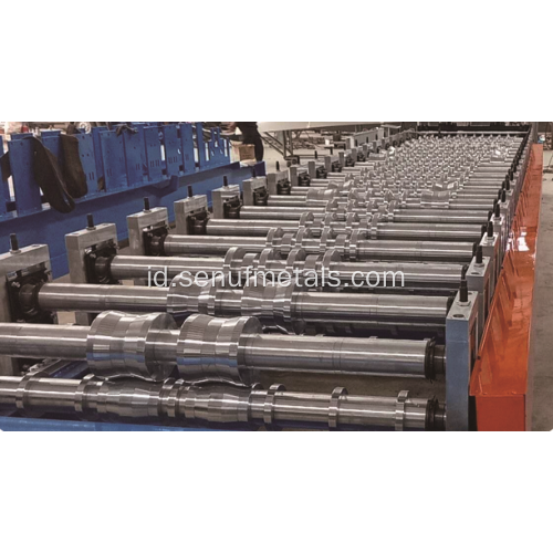 Mesin roll forming lembaran atap IBR-Trapezoid